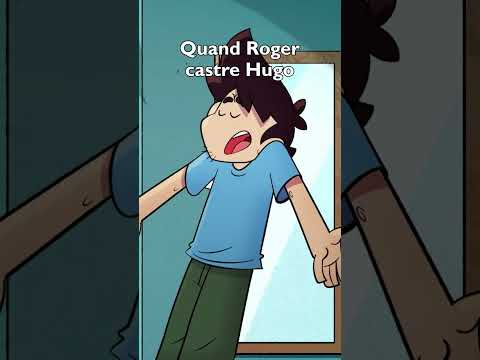 😂 Quand Roger castre Hugo 😂 #série #animation #humour