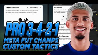 The FC 25 CUSTOM TACTICS Game Changer for PRO 3-4-2-1!
