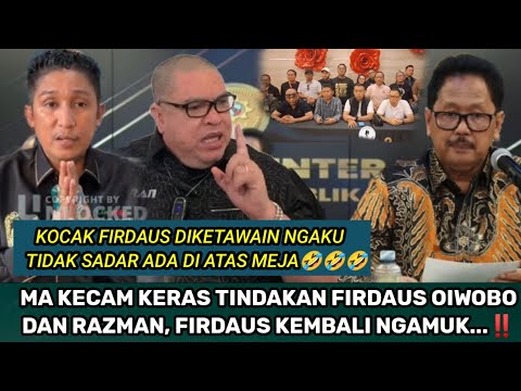 FIRDAUS OIWOBO DIUSIR DARI RUANG SIDANG KARENA IZIN SUDA DICABUT?