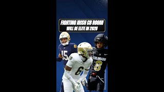 Notre Dame's secondary will be ELITE in 2026 after Christian Gray moves to the slot