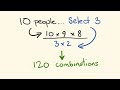 Combinations and Permutations Concepts