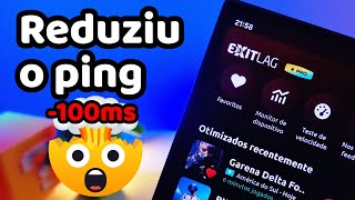 TESTEI EXITLAG NO CELULAR E 🤯 #Exitlag #baixarping