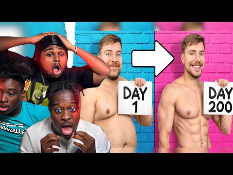 MR BEAST Lose 100 LBs, Win $250,000 Reaction!