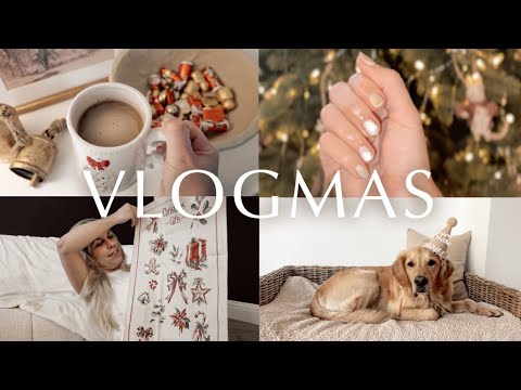 VLOGMAS 1 🎄 Zara Christmas home haul, advent calendars & Barney's birthday!