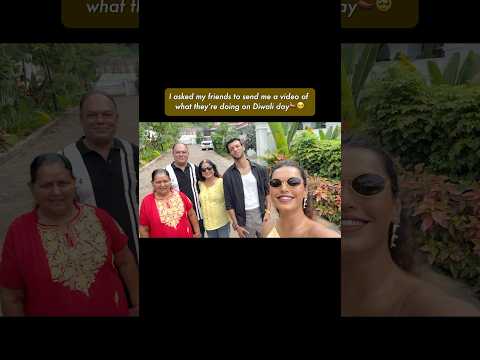 Virtual Diwali with MY FRIENDS๐๐ฅน #shorts #ashortaday
