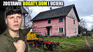 ZNALAZŁEM CAŁKOWICIE WYPOSAŻONY DOM PRZESTĘPCY (ZOSTAWIŁ TU WSZYSTKO) - Urbex POV