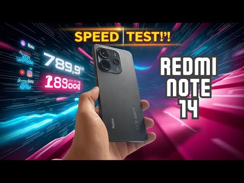 🚀 Redmi Note 14 4G Speed Test –  Is this the best budget performer of 2025? 🔥📱