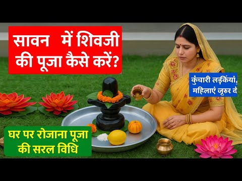 कुँवारी लड़कियाँ और महिलाएं सावन में कैसे करें शिव पूजन घर बैठे रोज करें जानिए सबसे सरल विधि