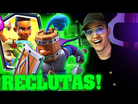 URGE NERF!!!!!!!! 😱 RECLUTAS REALES EVO + MONTACARNEROS Clash  Royale