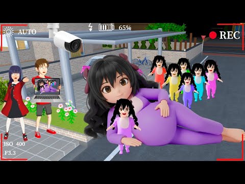 CCTV Yuta Mio Merekam Baby Celine Melahirkan Baby Warna Warni😱🌈