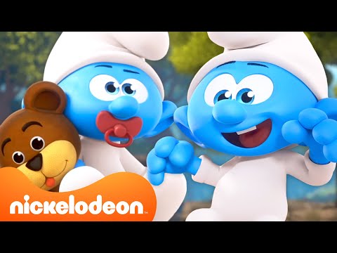 Les Schtroumpfs | Les Moments les PLUS MIGNONS de Bébé Schtroumpf | Compilation | Nickelodeon France