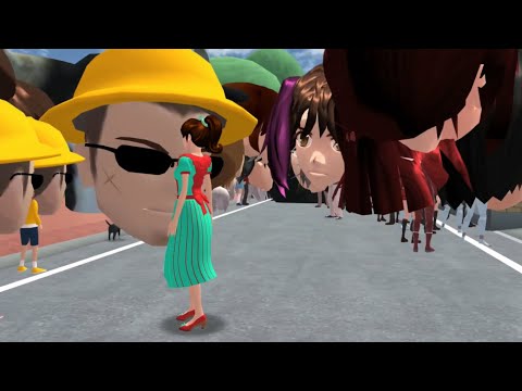 Banyak Mahluk Aneh Di Rumah Rina  | Gameplay Sakura School Simulator!