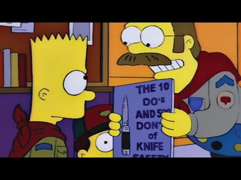 Bart Wants a Knife