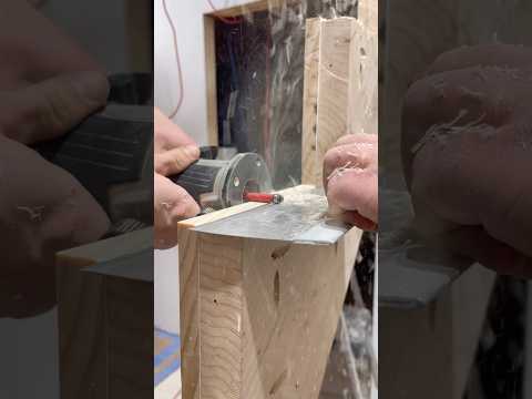How to Clean Up Wood Cuts! #diy #tools #construction