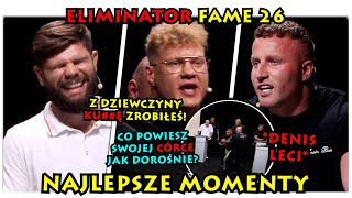 Widzowie NIE CHCĄ już Denisa? Przegrywa głosowanie- FAME 26: ELIMINATOR- NAJLEPSZE MOMENTY