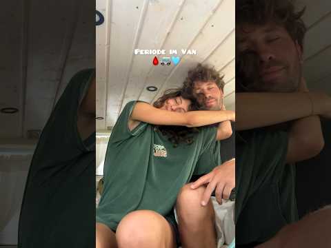 So Regel ich meine Periode beim Vanlife ππΈπ#vanlife #reisen #couple #portugal #vanausbau #shorts