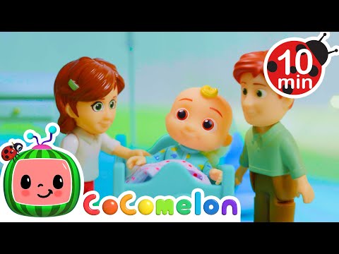 Oh No! Baby Is Sick 🤧 | CoComelon Toy Play Learning | Nursery Rhymes for Babies