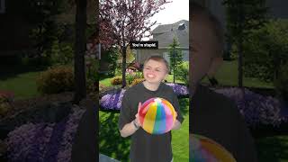 Boys Get Confronted While Playing Catch #Shorts