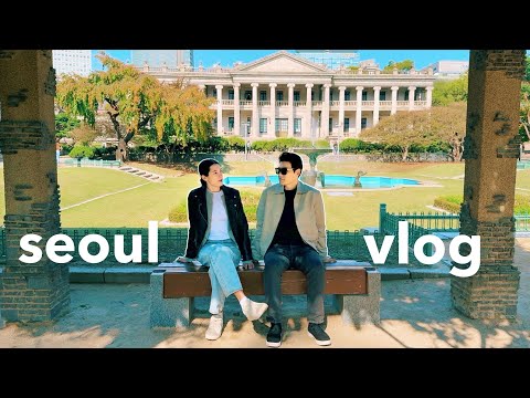 best fall spots in 'old seoul' 🍂 getting a new passport ✈️ aesthetic cafe views | korea vlog