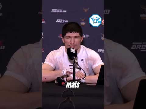 La réponse de Baki sur le fait qu'il ne puisse pas combattre pour la ceinture de l'ARES | Interview