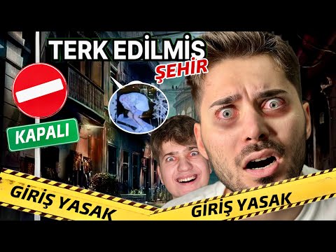 GECE GİZLİCE TERK EDİLMİŞ ŞEHİRDE KALMAK! (SALDIRIYA UĞRADIK)