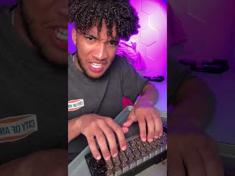 I made the viral AI Honey Keyboard… does it actually work? #c#carterpcst#techtechtok #ai