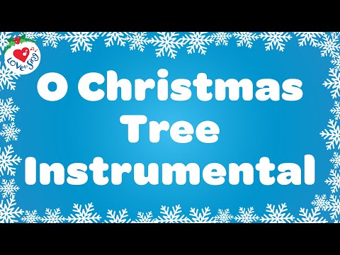 O Christmas Tree Karaoke 🎄🎤  Instrumental Christmas Song 🎅🎄