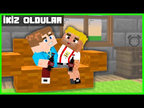EFEKAN VE ALPEREN YAPIŞIK İKİZ OLDU! ? - Minecraft ZENGİN FAKİR HAYATI