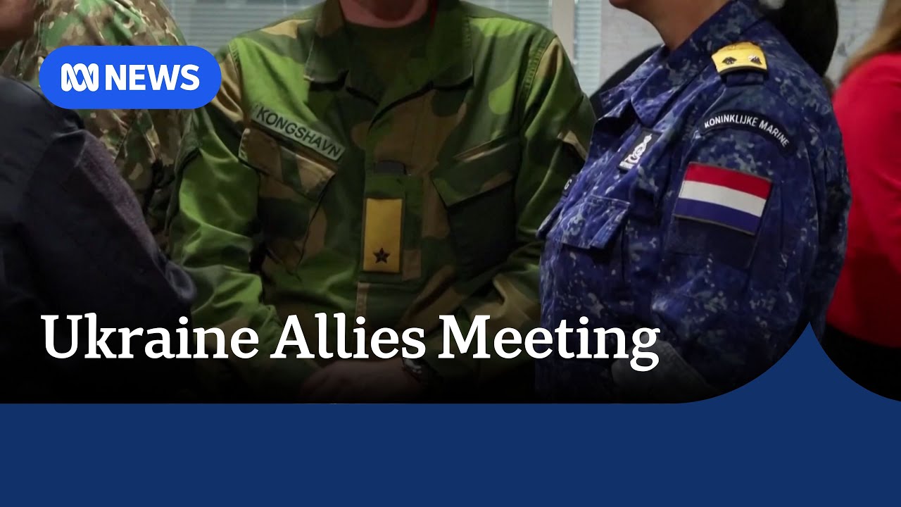 Australia joins Ukraine’s allies in London | ABC NEWS