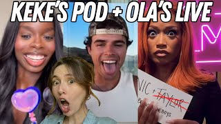 Nicolandria Nation Update: KeKe Palmer Reaction + Olandria's 2 HR LIVE