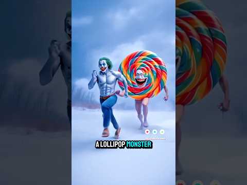 The joker chased by monsters #catvideos #catshorts #funny #comedy