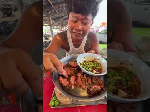 ย่าง!! น้ำตก & จิ้มแจ๋ว แซ๊บ!! ✌️🤤 ผู้การต้มแซ่บ อ.บ้านผือ จ.อุดร ทุกวัน อ-ศ-อ.ท #ผู้การต้มแซ่บ