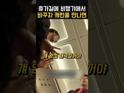 휴가길에 비행기에서 바꿔줘 캐런을 만나면 #카렌