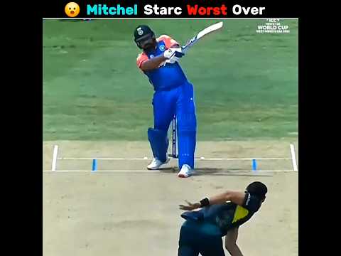 Mitchell Starc Worst Over #shorts