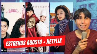 ESTRENOS KDRAMAS DE AGOSTO | NETFLIX | RETIROS | 2025