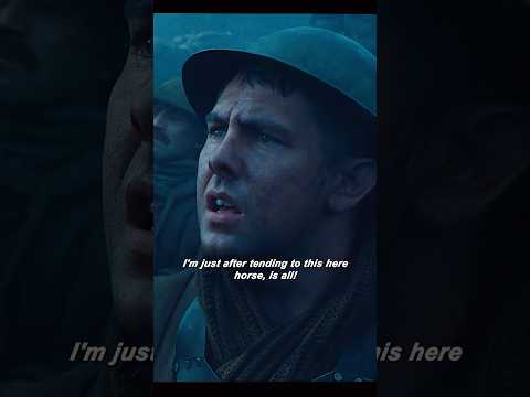The presence of this horse brought a brief moment of peace to the battlefield #movie#shorts #tvmovie