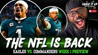 "Who Wants War?", Eagles vs. Commanders Preview, NFL Week 1 | Tone DeShields II