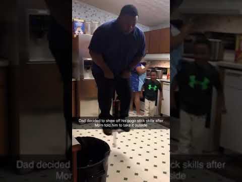 Pogo Stick Through The Floor