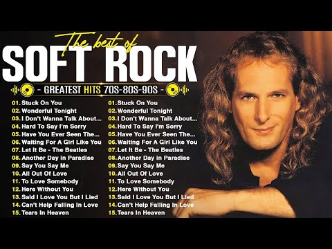 Michael Bolton, Phil Collins, Elton John, Bee Gees, Foreigner - Soft Rock Ballads 70s 80s 90s