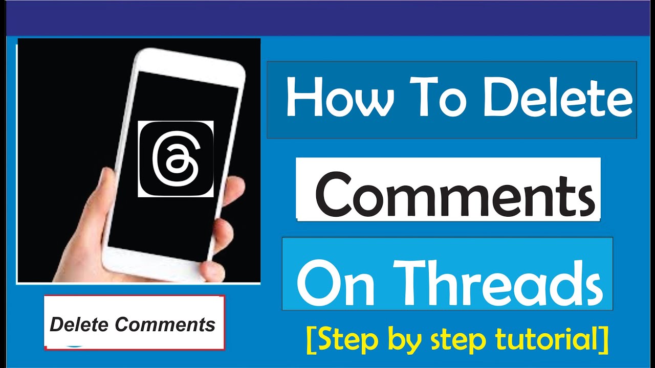 How To Delete Threads Comments  2025