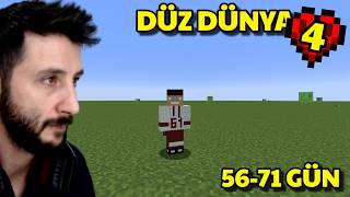 DÜZ DÜNYA HARDCORE (55-71 Gün) - Minecraft Lazer