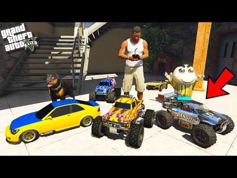 Franklin Gifting SUPER RC TOY CARS To Shinchan in GTA 5
