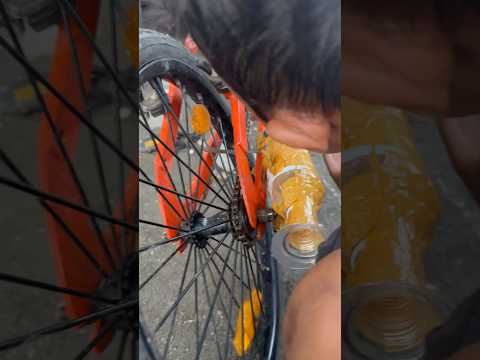 bikin knalpot sepeda dari barang bekas #shorts