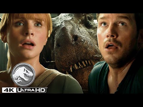 Claire and Owen Get T. rex Blood