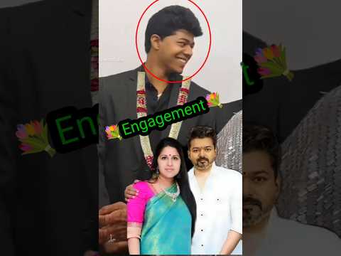 Vijay Son Engagement💐💐💐 | #JasonSanjay #Director #VijayUpdateTamil #VijayNewMovieTamil #VijaySongs