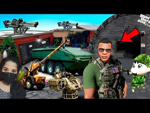 Franklin Upgrading His House Into Army Base - GTA 5