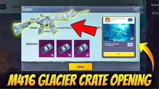 FINALLY😍 M416 GLACIER RETURN IN CLASSIC CRATE IN BGMI - M416 GLACIER CLASSIC CRATE OPENING
