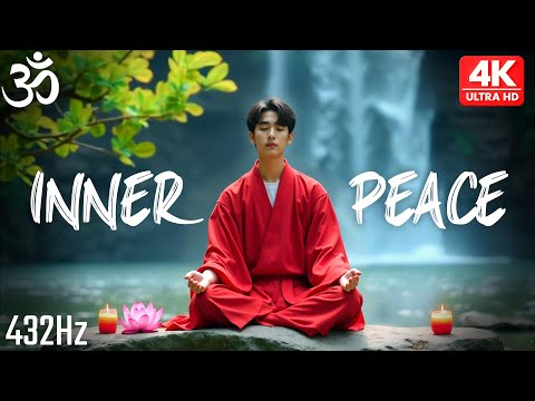 432Hz Tibetan Bowl Meditation Music – Calm Anxiety & Cleanse Negative Energy With Wooden Flute