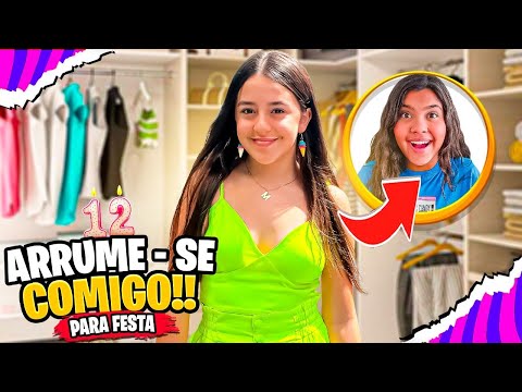 ARRUME-SE COMIGO PRA FESTA DA LORENA PINA DE 12 ANOS ! MARCELA JARDIM