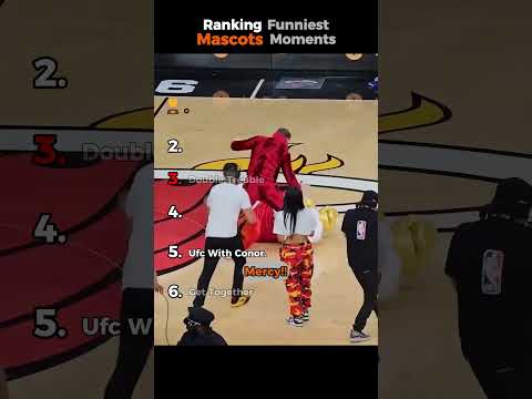 Ranking the Funniest Mascot moments.